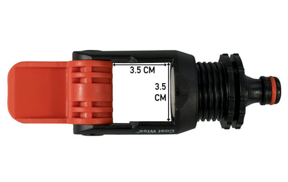 Kitchen Tap Adaptor "Non Branded" Red