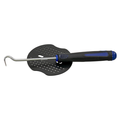 Weed Control Membrane Pegs Buffer Washer Set Blue with Rubber Mallet