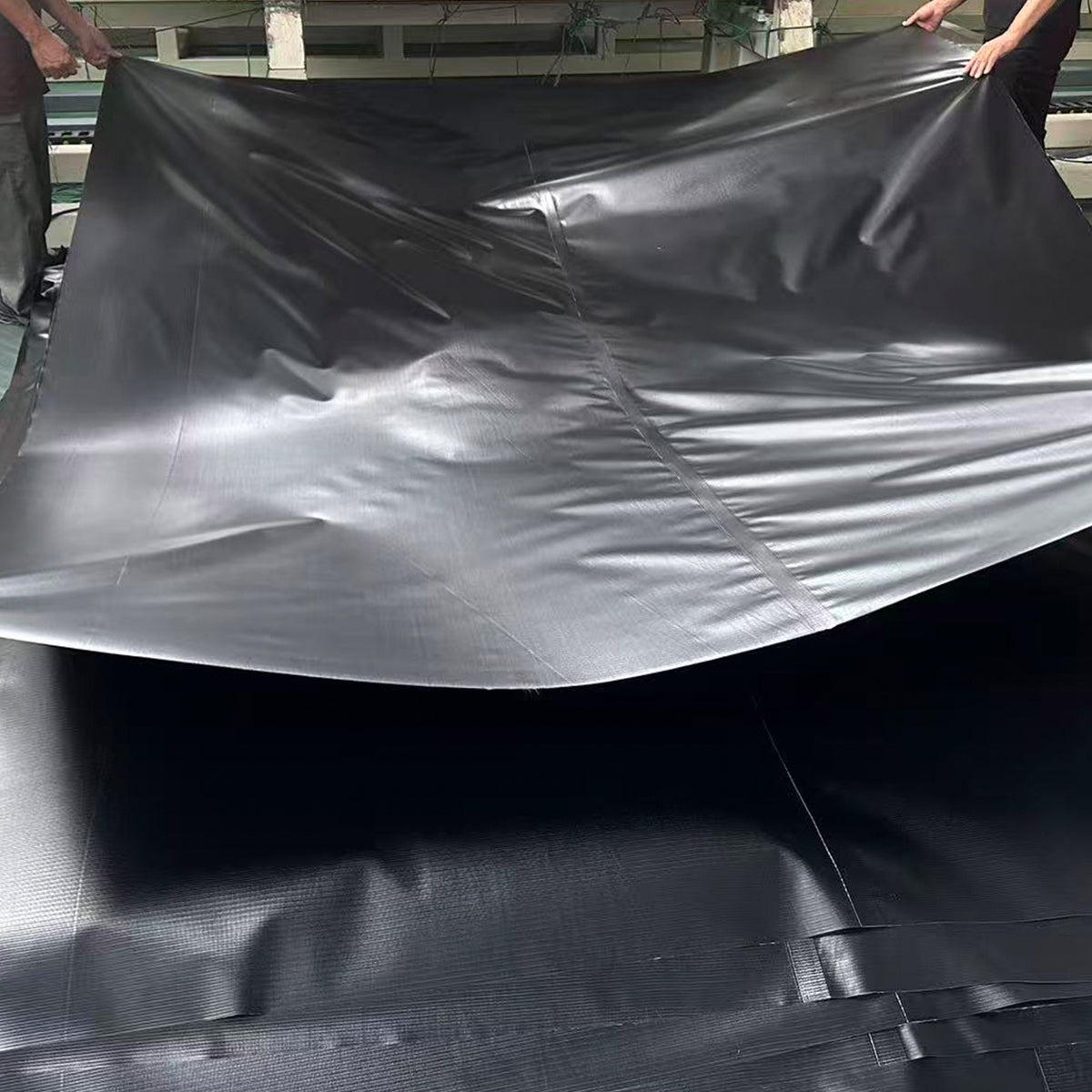 Black PVC 450gsm Pond Liner 5m x 6m