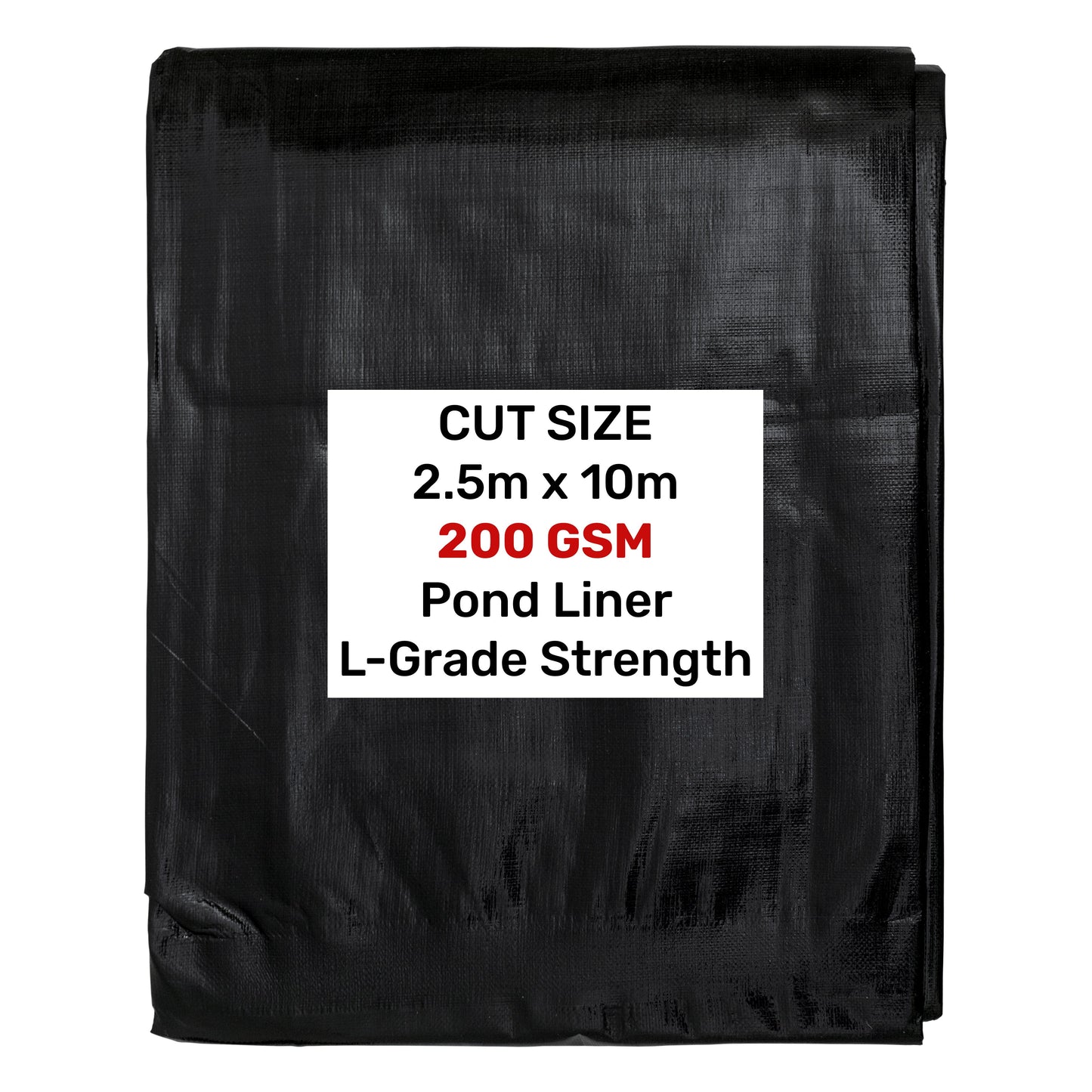 Pond Liner L-Grade 2.5m x 10m