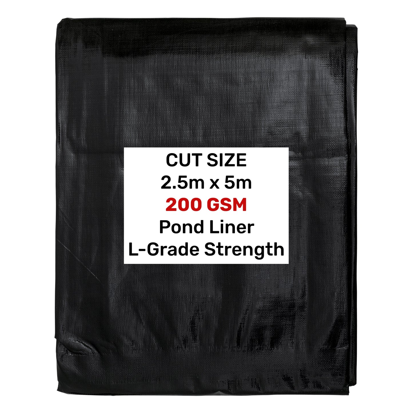 Pond Liner L-Grade 2.5m x 5m
