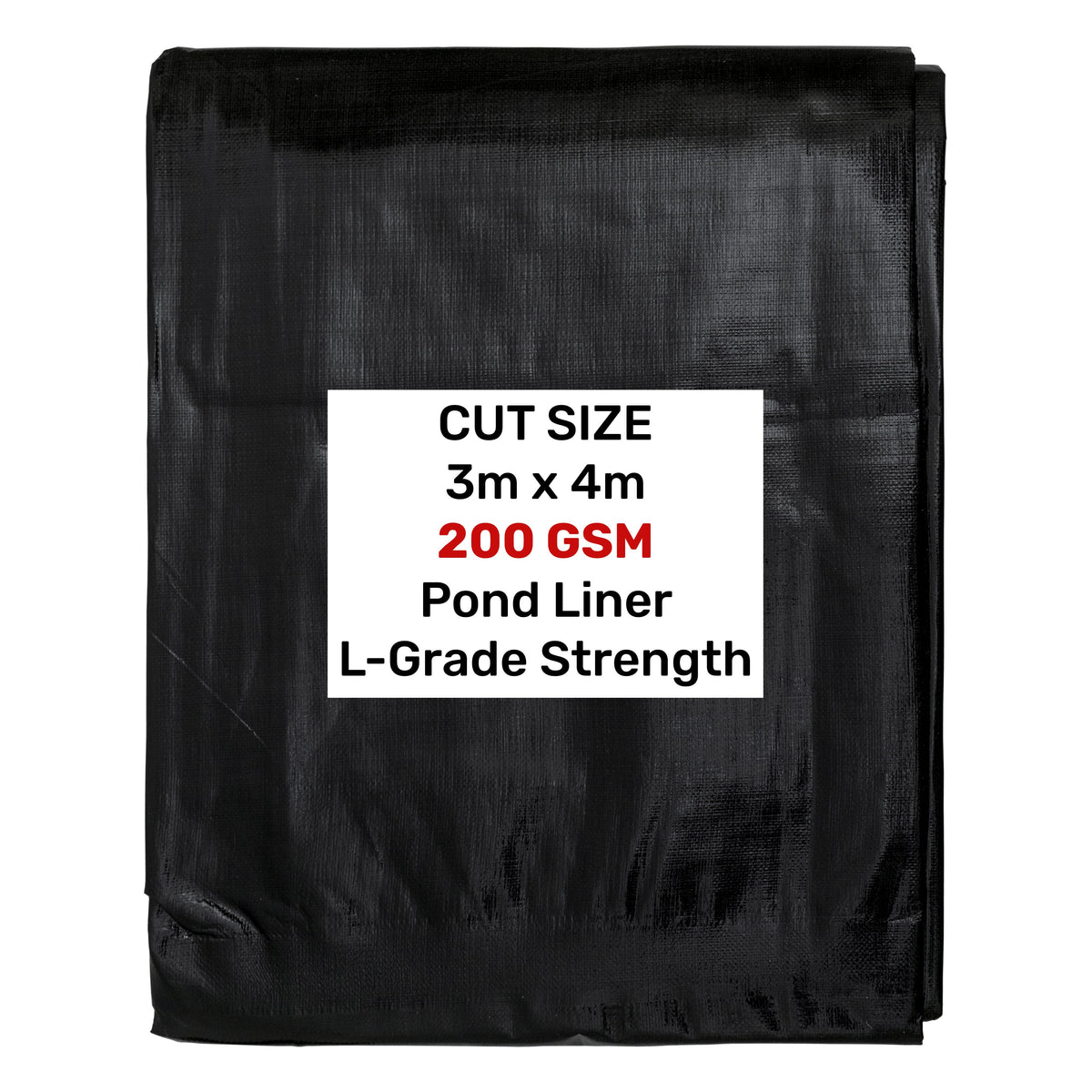 Pond Liner L-Grade 3m x 4m