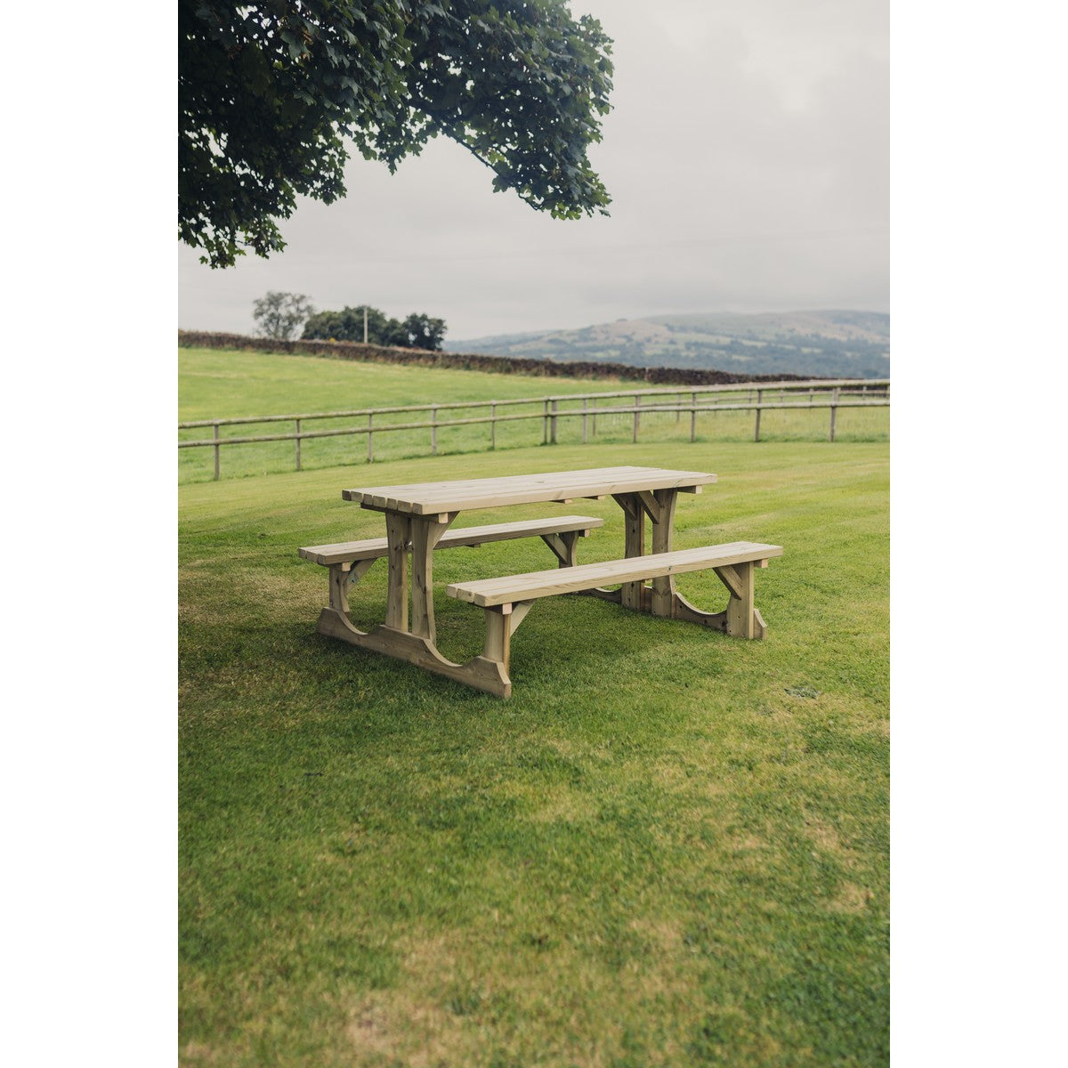 Lunar Garden Picnic Table by Churnet Valley - 6 Seats - PT108