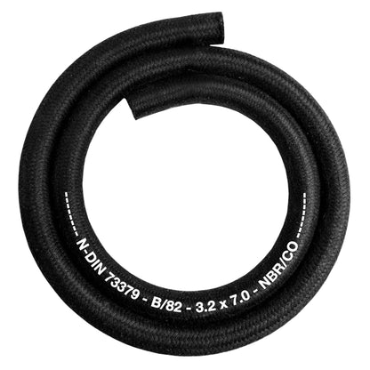 Rubber Reinforced with a Heat Resistant Textile Braid 3.2mm/7mm