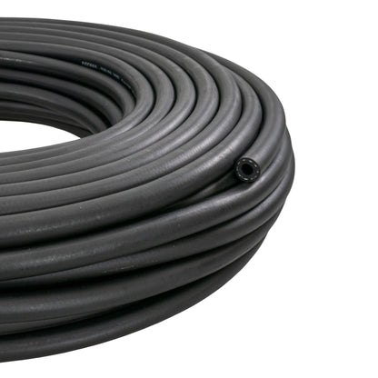 Rubber 4mm Braided Fuel, Oil Hose SAE J30 R6