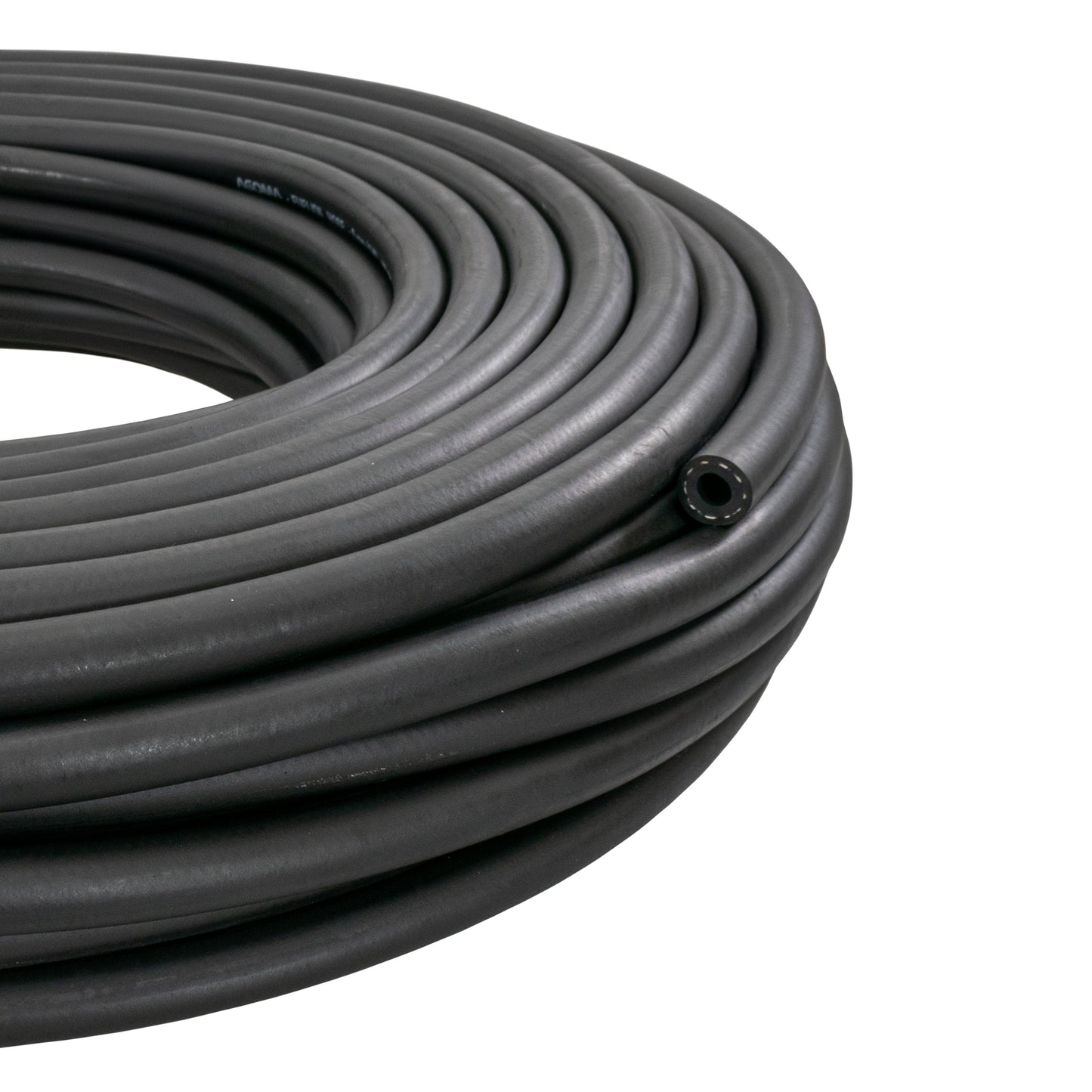 Rubber 6mm Braided Fuel, Oil Hose SAE J30 R6