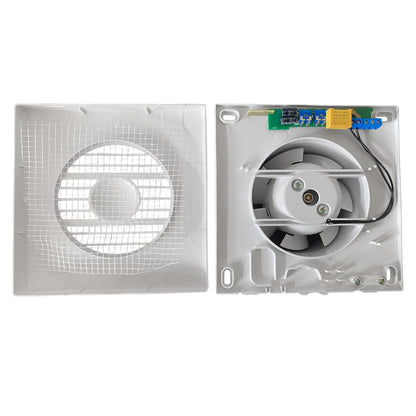 Through Wall Ventilation Kit RICO Timer Switch Fan with Brown External Vent
