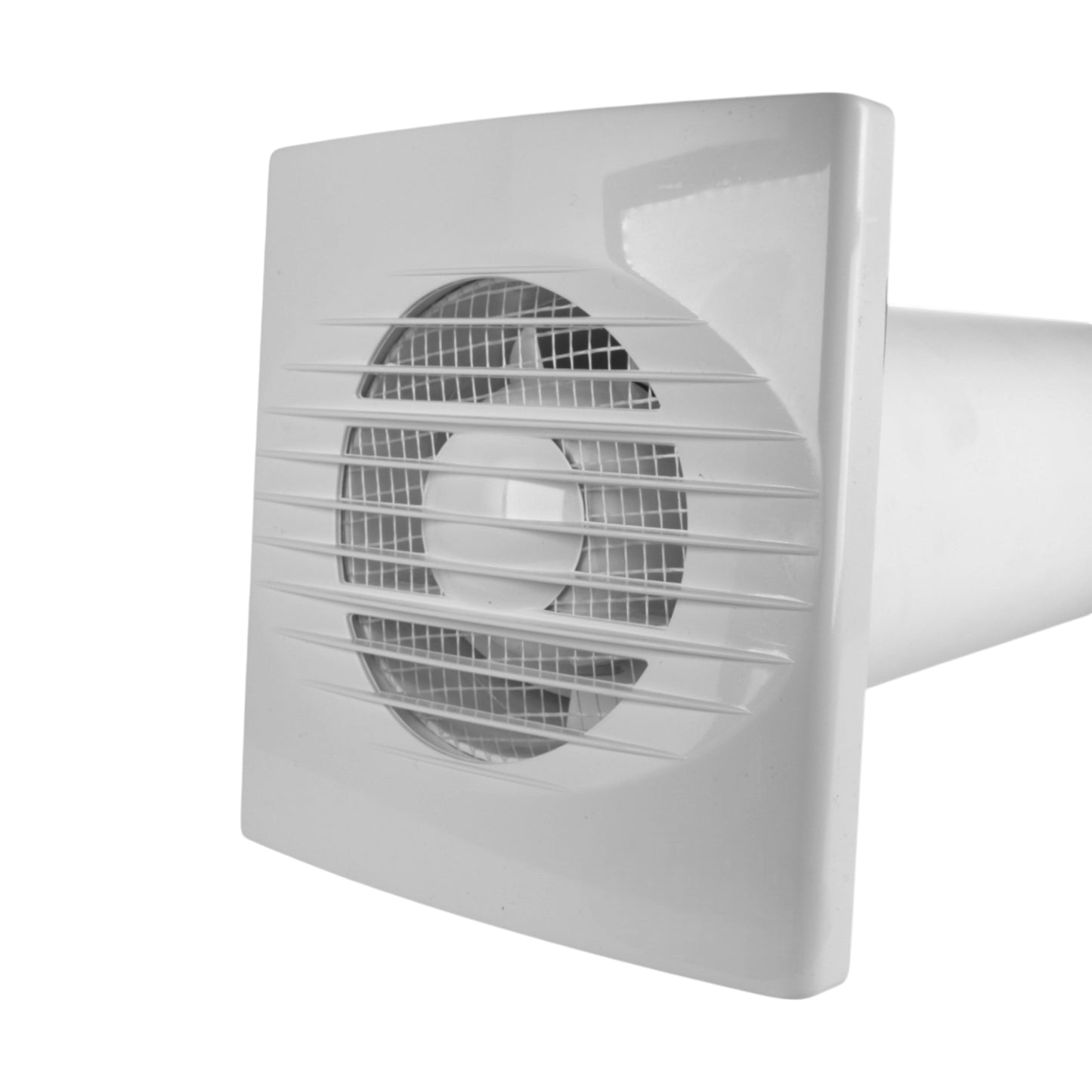 Through Wall Ventilation Kit RICO Timer Switch Fan with Brown External Vent