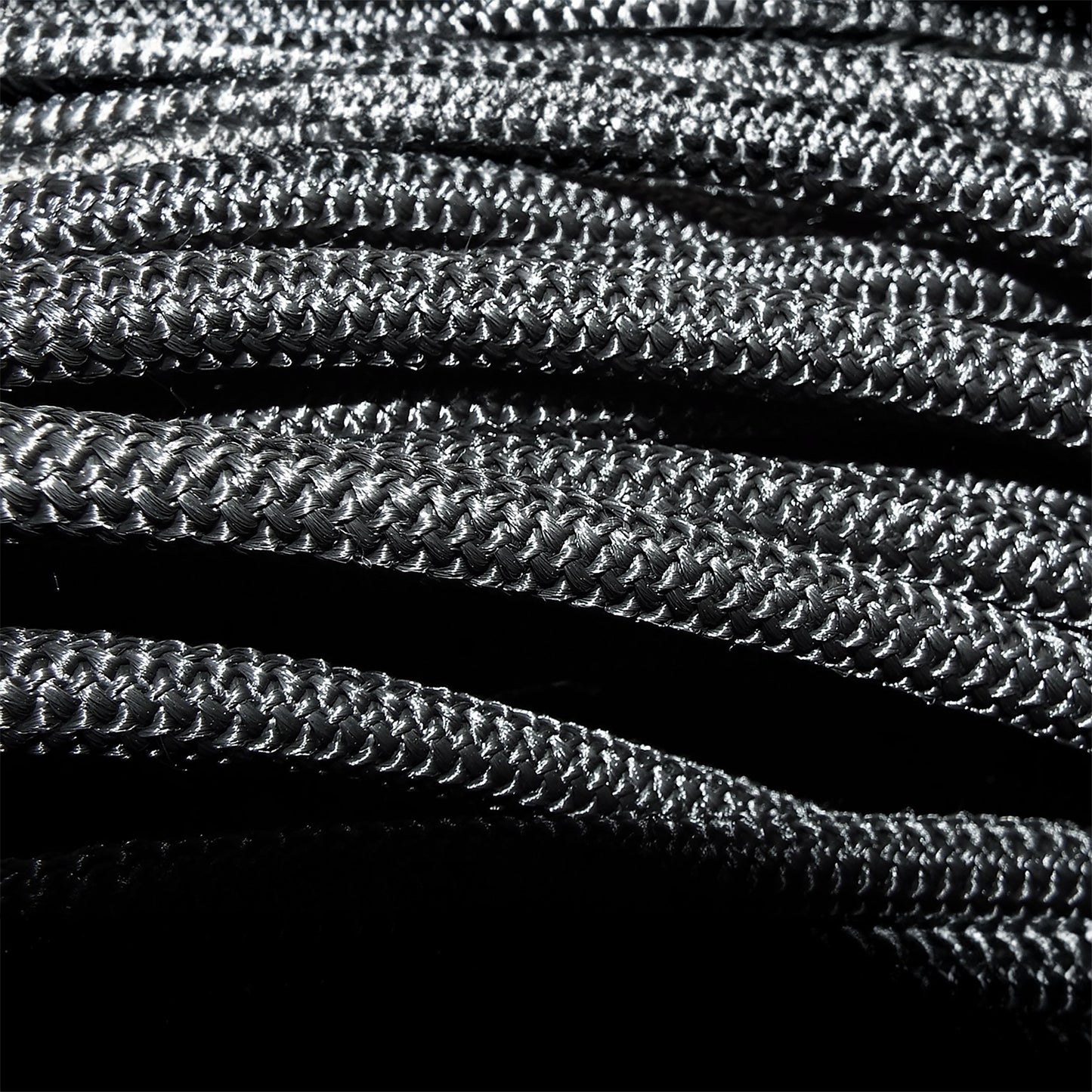 Grey L-Grade Tarpaulin with 10 Metres of 8mm Bungee Rope