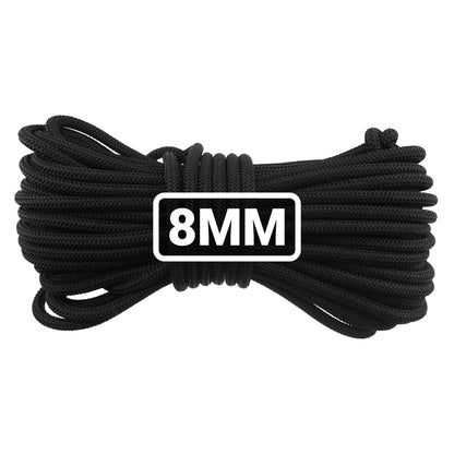 Clear M-Grade Tarpaulin with 10 Metres of 8mm Bungee Rope