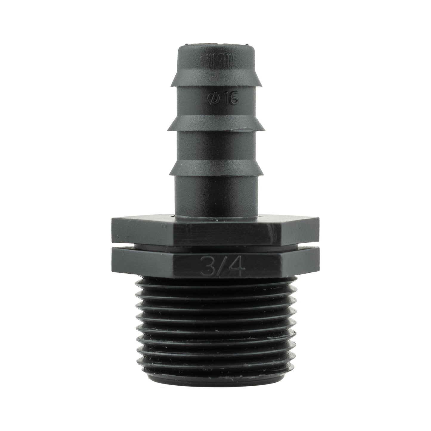 20mm MDPE Straight with In-Line BSPF Valve and 16mm Barbed Straight