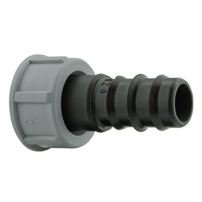 IBC 2” S60X6 Cap with In-Line BSPM Valve and 20mm Barbed Straight