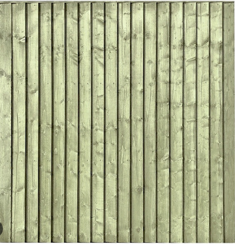 Feather Edge Panel - Green Pressure Treated
