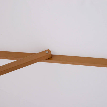 3M Fir Wooden Parasol Garden Umbrellas 8 Ribs Bamboo Sun Shade Patio Outdoor Umbrella Canopy