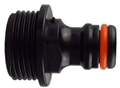 IBC 2” S60X6 Cap with Male Quick Connector and ¾” BSP Threaded Hose Connector