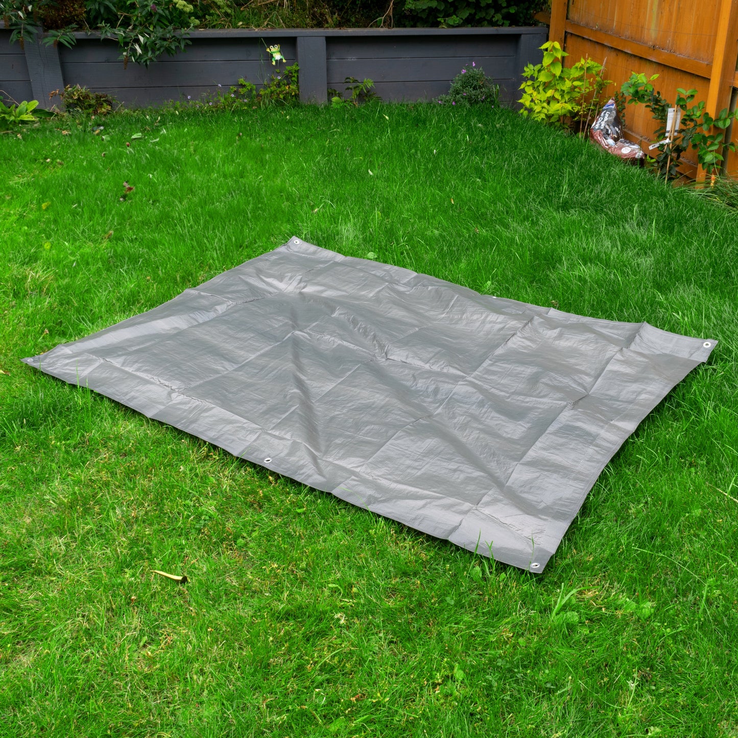 Grey S-Grade Tarpaulin 3m x 4m