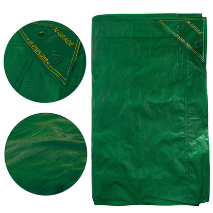 M-Grade LLDPE Green Tarpaulin 2m x 3m