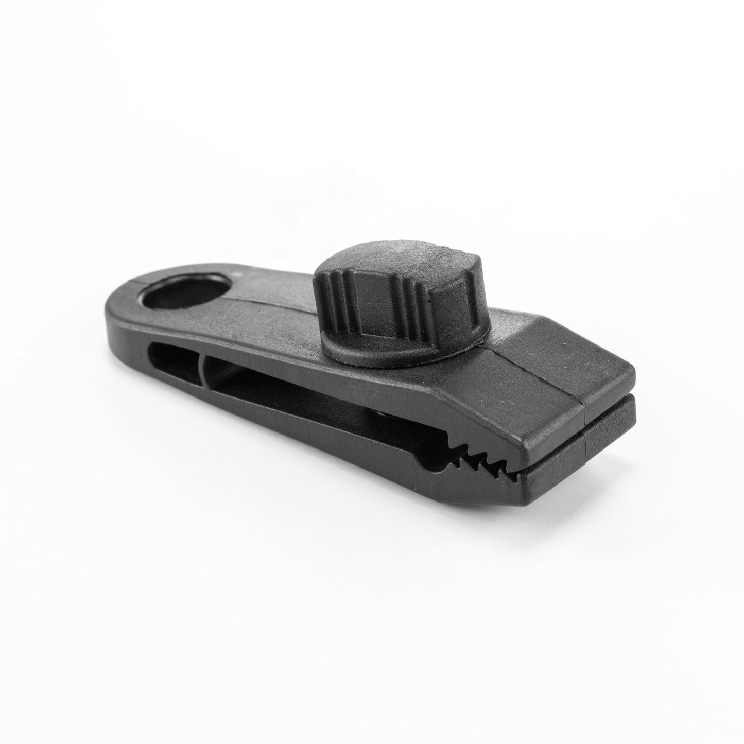 Blue S-Grade Tarpaulin with 10 x 6" Bungee Balls (Black) and 10 x Screw Type Tarp Clips