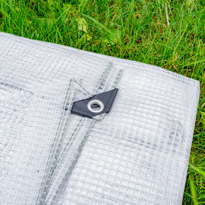 Clear M-Grade Tarpaulin 3m x 4m