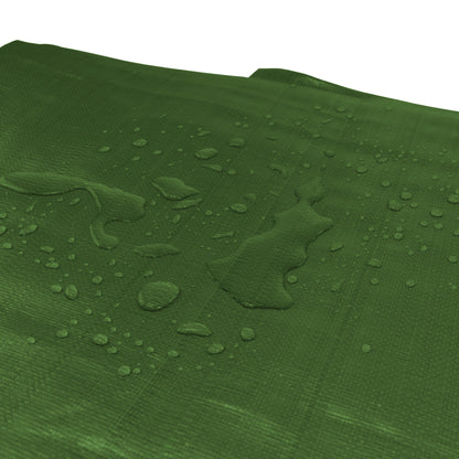 Green/Brown L-Grade Tarpaulin 8m x 12m