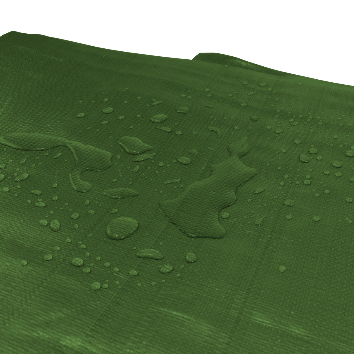 Green/Brown L-Grade Tarpaulin 1.5m x 2m