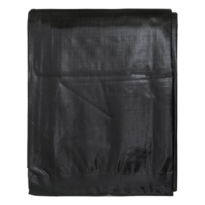 Black/Silver L-Grade Tarpaulin 3m x 5m
