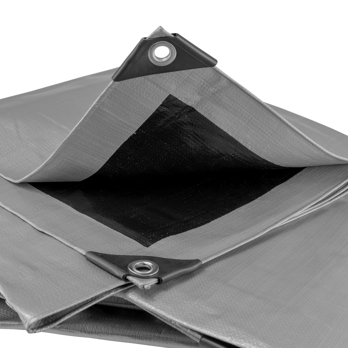 Silver XL-Grade Tarpaulin 5m x 8m