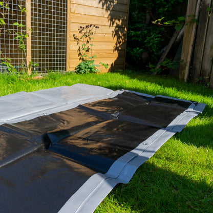 Silver XL-Grade Tarpaulin 0.65m x 0.65m