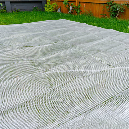 Clear XL-Grade Tarpaulin with 20 x 6" Bungee Balls (White)