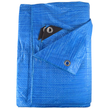 Blue S-Grade Tarpaulin 5m x 6m