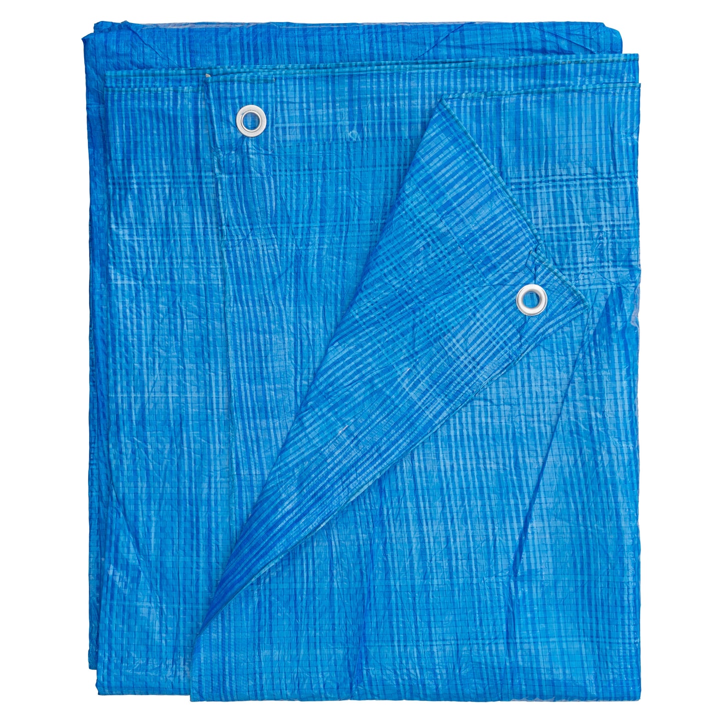 Blue S-Grade Tarpaulin with 10 Metres of 6mm Bungee Rope