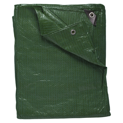 Green S-Grade Tarpaulin 6m x 8m