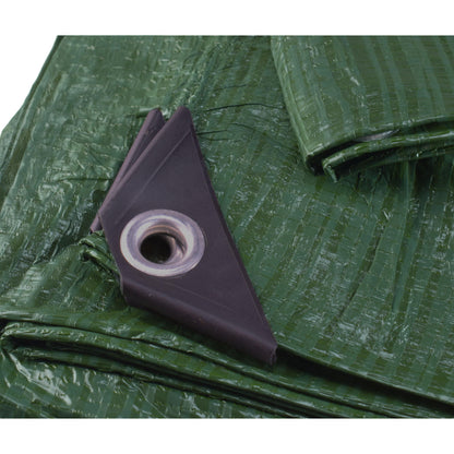 Green S-Grade Tarpaulin 5m x 6m