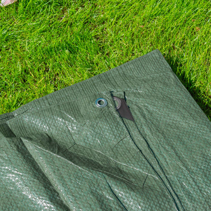 Green S-Grade Tarpaulin 5m x 6m