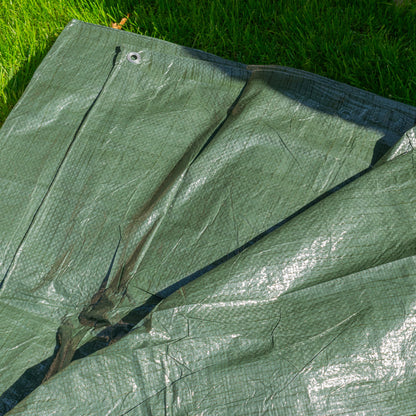 Green S-Grade Tarpaulin 3m x 5m