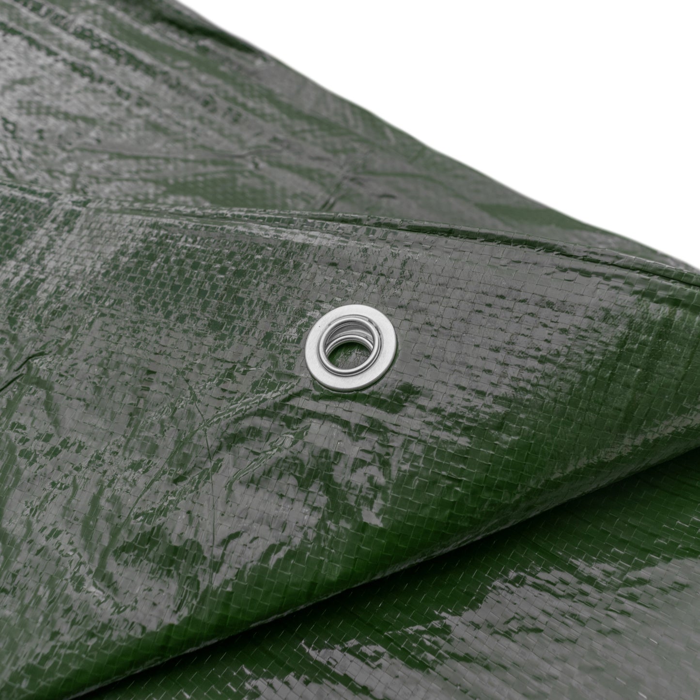 Green M-Grade Tarpaulin 2m x 2m