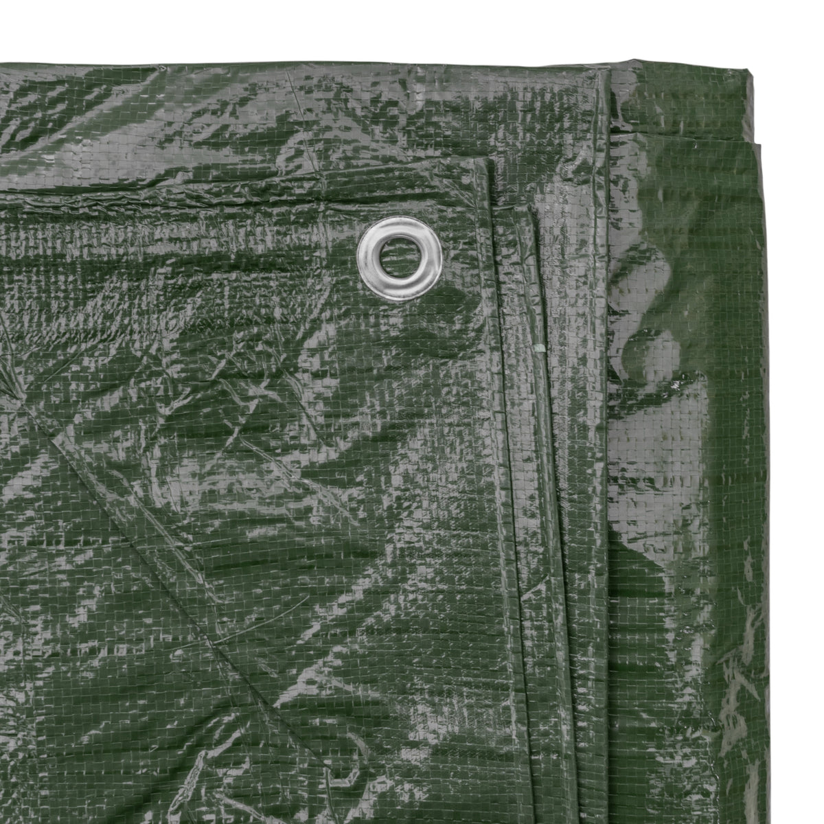 Green M-Grade Tarpaulin 1m x 1m