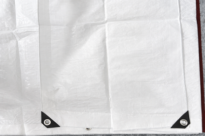 White M-Grade Tarpaulin 3m x 5m