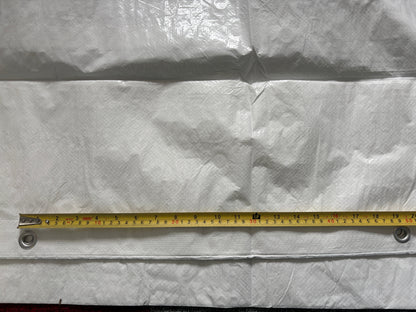 White M-Grade Tarpaulin 5m x 8m