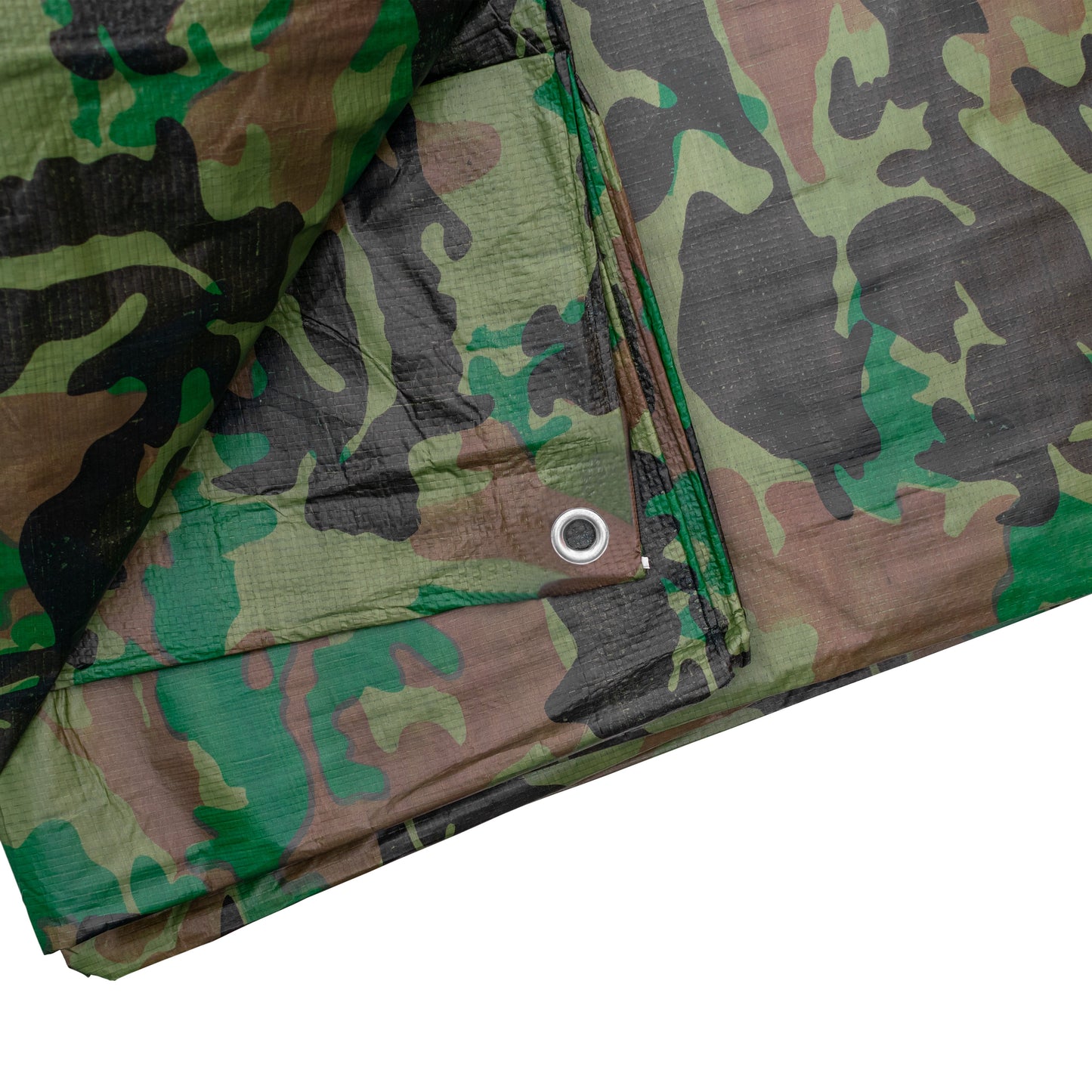 Camouflage M-Grade Tarpaulin 2m x 2m