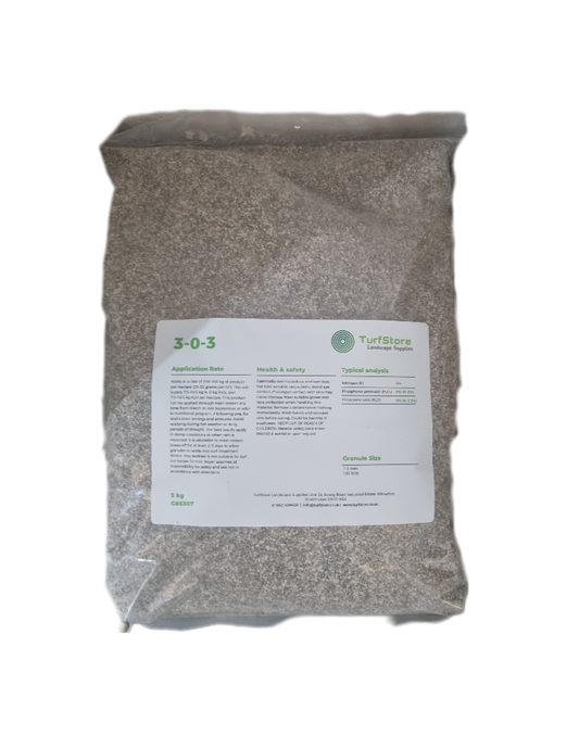 3-0-3 TurfStore Fertiliser - 5kg Bag