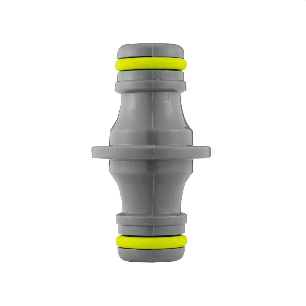 IBC 2” S60X6 Cap with ¾” BSP Threaded Hose Connector and Double Male Lime