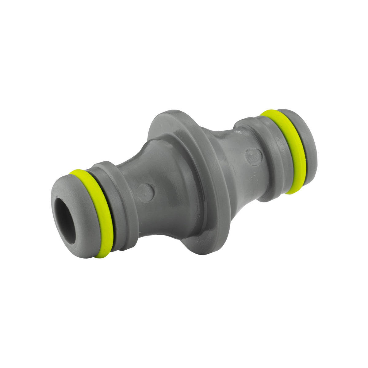 IBC 2” S60X6 Cap with ¾” BSP Threaded Hose Connector and Double Male Lime