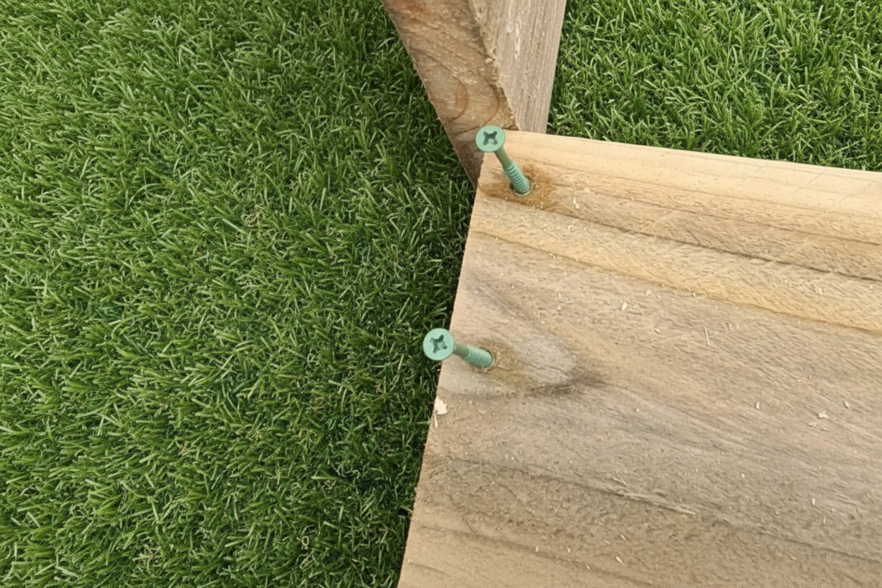 6x1 Timber Wooden Raised planter Beds choose from 3 hights