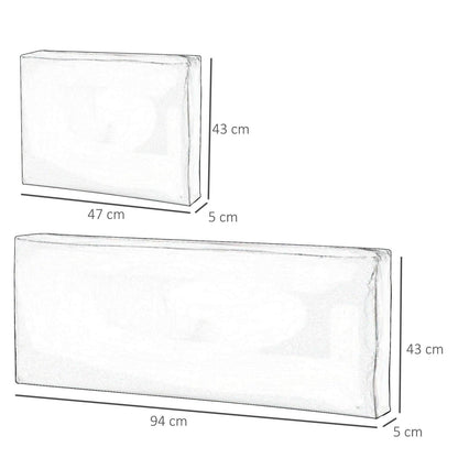 Outdoor Seat Cushion Pads for Rattan Furniture