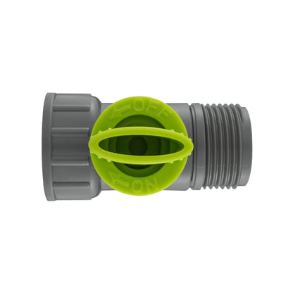 Tap Adapter with Valve 3/4" BSPM-F Lime
