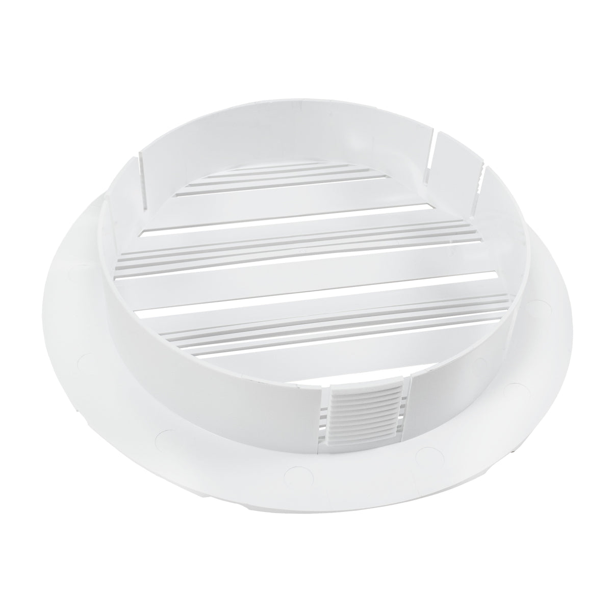 Through Wall Ventilation Kit Round Bella Vent with Brown External Vent