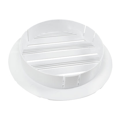 Through Wall Ventilation Kit Round Bella Vent with Brown External Vent