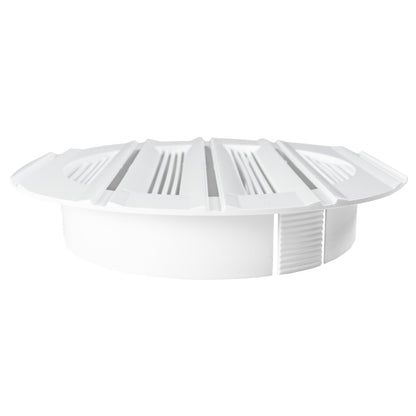 Through Wall Ventilation Kit Round Bella Vent with Brown External Vent