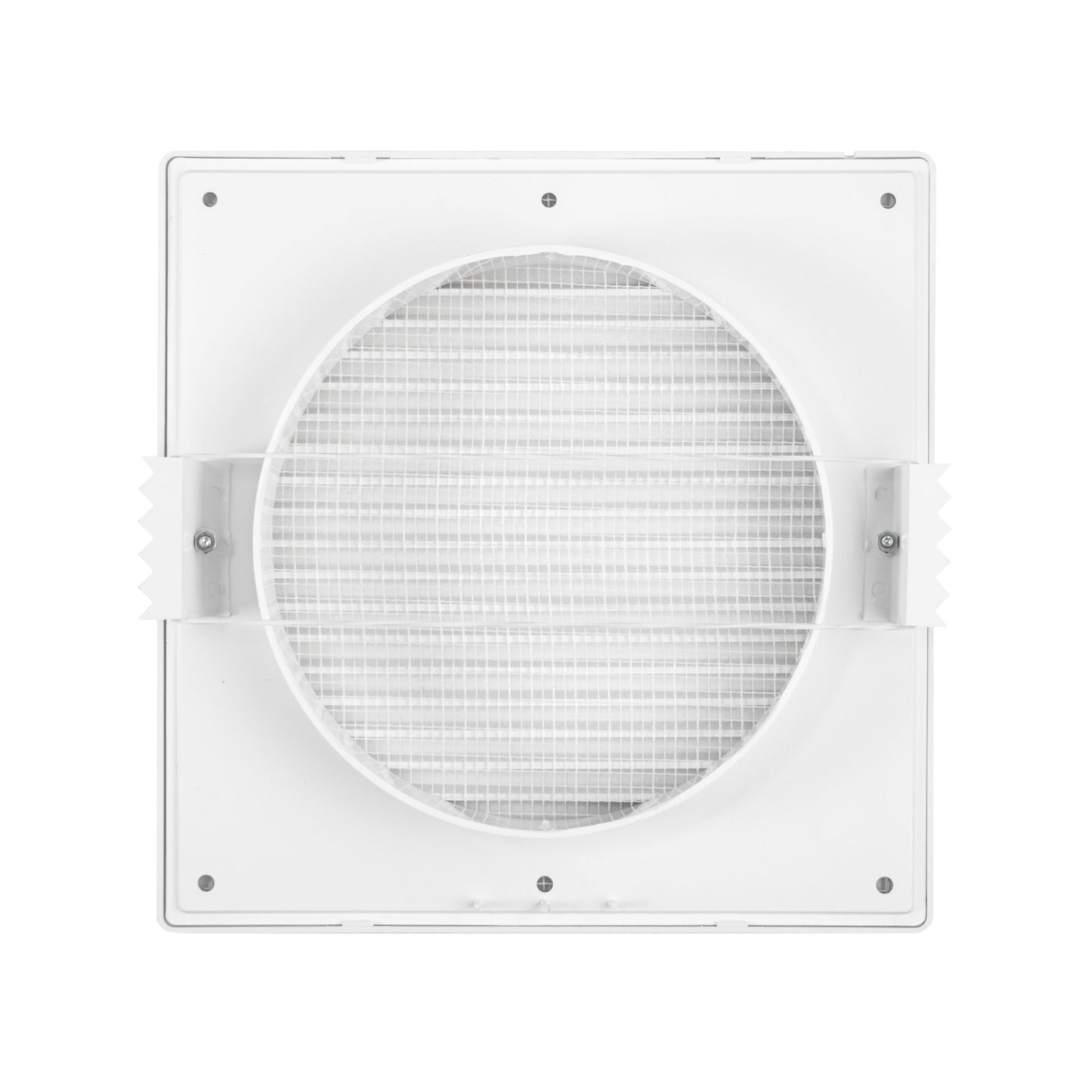 Through Wall Ventilation Kit DL0163 Louvre Vent with White External Vent